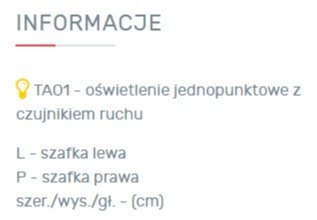 Meblar Regał TABLO System TA4 meble młodzieżowe - Grafit / Bialy Lux / Atlantic płyta meblowa laminowana Meblar Regał TABLO System TA4 meble młodzieżowe - Grafit / Bialy Lux / Atlantic płyta meblowa laminowana