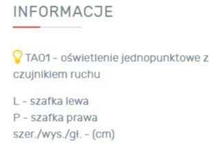 Meblar Meble młodzieżowe Komoda TABLO System TA7 - Grafit / Biały Lux / Atlantic płyta laminowana obrzeża ABS szuflady półki Meblar Meble młodzieżowe Komoda TABLO System TA7 - Grafit / Biały Lux / Atlantic płyta laminowana obrzeża ABS szuflady półki