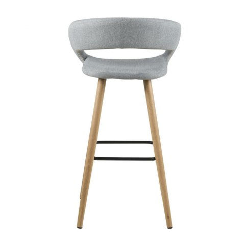 ACTONA Stołek barowy Grace light grey ACTONA Stołek barowy Grace light grey