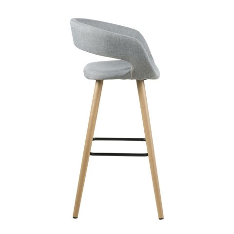 ACTONA Stołek barowy Grace light grey ACTONA Stołek barowy Grace light grey