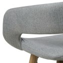 ACTONA Stołek barowy Grace light grey ACTONA Stołek barowy Grace light grey