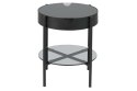 ACTONA Stolik Tipton Glass/black S ACTONA Stolik Tipton Glass/black S