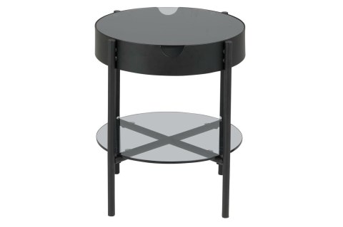 ACTONA Stolik Tipton Glass/black S ACTONA Stolik Tipton Glass/black S