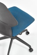 Halmar GRAVITY fotel młodzieżowy czarny / niebieski Halmar GRAVITY fotel młodzieżowy czarny / niebieski