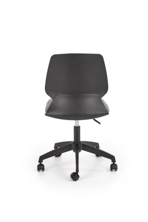 Halmar GRAVITY fotel obrotowy młodzieżowy czarny / popielaty Halmar GRAVITY fotel obrotowy młodzieżowy czarny / popielaty