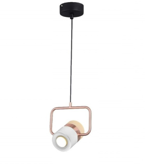 King Home Lampa wisząca BLINK 1 biała - LED, metal King Home Lampa wisząca BLINK 1 biała - LED, metal