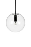 King Home Lampa wisząca sufitowa SANDRA 20 czarna - metal szkło transparentny E27 King Home Lampa wisząca sufitowa SANDRA 20 czarna - metal szkło transparentny E27