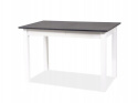 SIGNAL STÓŁ HORACY ANTRACYT / BIAŁY MAT 100(140)x60 PROSTOKĄTNY ROZKŁADANY BLAT PŁYTA LAMINOWANA STELAŻ MDF SIGNAL STÓŁ HORACY ANTRACYT / BIAŁY MAT 100(140)x60 PROSTOKĄTNY ROZKŁADANY BLAT PŁYTA LAMINOWANA STELAŻ MDF
