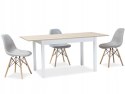 SIGNAL STÓŁ ADAM PŁYTA LAMINOWANA DĄB WOTAN / MDF BIAŁY MAT 120X68 SIGNAL STÓŁ ADAM PŁYTA LAMINOWANA DĄB WOTAN / MDF BIAŁY MAT 120X68