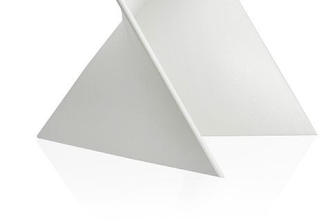 STOLIK GEOMETRYCZNY ZIK BIAŁY - polipropylen mat King Home STOLIK GEOMETRYCZNY ZIK BIAŁY - polipropylen mat King Home