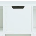 REGAŁ Z SZUFLADAMI BIAŁY MAT Mitra ACTONA PŁYTA MDF DO SALONU DO POKOJU REGAŁ Z SZUFLADAMI BIAŁY MAT Mitra ACTONA PŁYTA MDF DO SALONU DO POKOJU