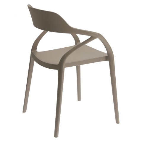 D2.DESIGN Krzesło Salo szare jasne tworzywo PP do kuchi jadalni restauracji recepcji D2.DESIGN Krzesło Salo szare jasne tworzywo PP do kuchi jadalni restauracji recepcji