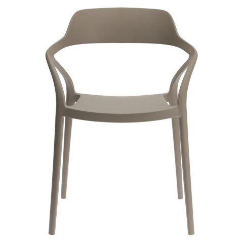 D2.DESIGN Krzesło Salo szare jasne tworzywo PP do kuchi jadalni restauracji recepcji D2.DESIGN Krzesło Salo szare jasne tworzywo PP do kuchi jadalni restauracji recepcji