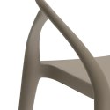 D2.DESIGN Krzesło Salo szare jasne tworzywo PP do kuchi jadalni restauracji recepcji D2.DESIGN Krzesło Salo szare jasne tworzywo PP do kuchi jadalni restauracji recepcji