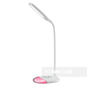 Fun Desk Lampka biała biurkowa LED L4 RGB + USB Fun Desk Lampka biała biurkowa LED L4 RGB + USB