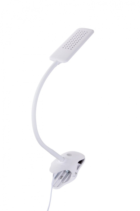 Fun Desk Lampka biurkowa L3 biała na klips LED Fun Desk Lampka biurkowa L3 biała na klips LED