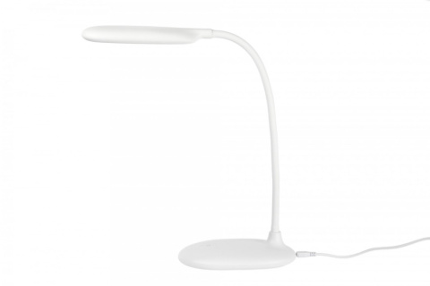 Fun Desk Lampka biurkowa LED L5 biała, ładowarka USB - 3 tryby jasności Fun Desk Lampka biurkowa LED L5 biała, ładowarka USB - 3 tryby jasności