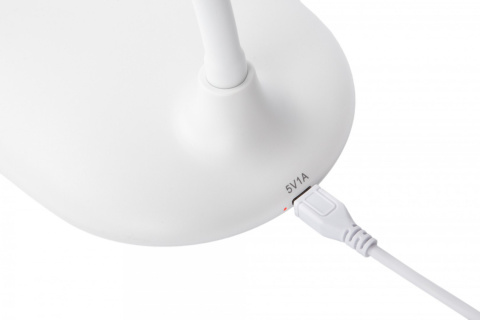 Fun Desk Lampka biurkowa LED L5 biała, ładowarka USB - 3 tryby jasności Fun Desk Lampka biurkowa LED L5 biała, ładowarka USB - 3 tryby jasności