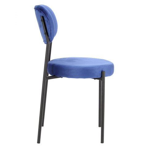 Intesi Krzesło Camile Velvet niebieskie Intesi Krzesło Camile Velvet niebieskie