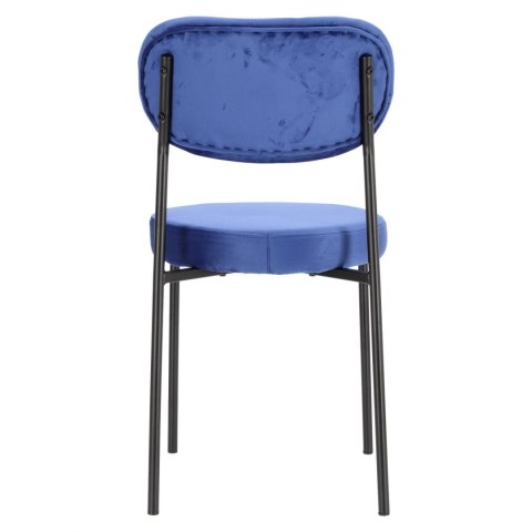 Intesi Krzesło Camile Velvet niebieskie Intesi Krzesło Camile Velvet niebieskie