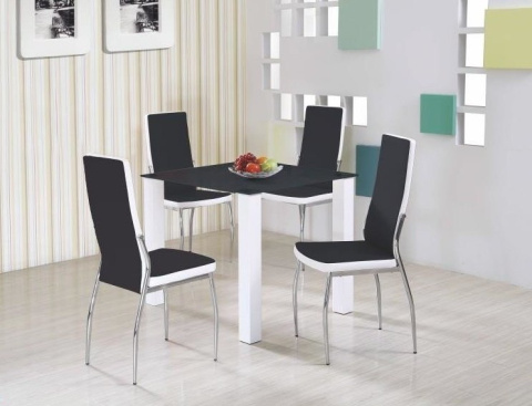 Halmar K210 krzesło czarny / biały Halmar K210 krzesło czarny / biały