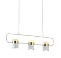 King Home Lampa wisząca BLINK 3 biała - LED, metal King Home Lampa wisząca BLINK 3 biała - LED, metal