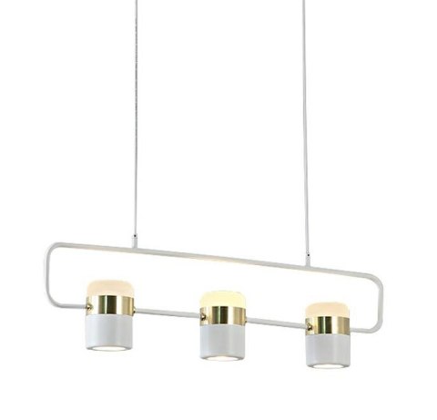 King Home Lampa wisząca BLINK 3 biała - LED, metal King Home Lampa wisząca BLINK 3 biała - LED, metal