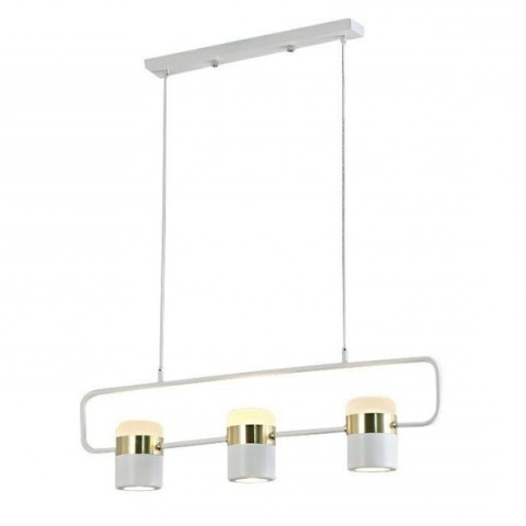 King Home Lampa wisząca BLINK 3 biała - LED, metal King Home Lampa wisząca BLINK 3 biała - LED, metal