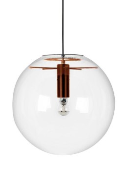 King Home Lampa wisząca SANDRA 35 miedziana - szkło, metal