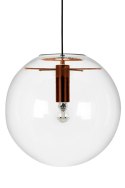 King Home Lampa wisząca SANDRA 40 miedziana - szkło, metal King Home Lampa wisząca SANDRA 40 miedziana - szkło, metal