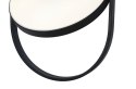 King Home Lampa wisząca SPINNER MINI 26 czarna - LED, aluminium tworzywo mleczny King Home Lampa wisząca SPINNER MINI 26 czarna - LED, aluminium tworzywo mleczny