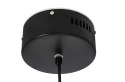 King Home Lampa wisząca SPINNER MINI 26 czarna - LED, aluminium tworzywo mleczny King Home Lampa wisząca SPINNER MINI 26 czarna - LED, aluminium tworzywo mleczny