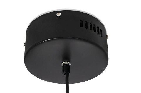 King Home Lampa wisząca SPINNER MINI 26 czarna - LED, aluminium tworzywo mleczny King Home Lampa wisząca SPINNER MINI 26 czarna - LED, aluminium tworzywo mleczny