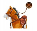 Milly Mally Koń Konik na biegunach Mustang jasny brąz rusza pyskiem i ogonem interaktywne uszko 18m+ Milly Mally Koń Konik na biegunach Mustang jasny brąz rusza pyskiem i ogonem interaktywne uszko 18m+