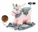 Milly Mally Koń Konik na biegunach lub kółkach Polly Pink Różowy interaktywne uszka regulowane pasy kantar 12 m+ Milly Mally Koń Konik na biegunach lub kółkach Polly Pink Różowy interaktywne uszka regulowane pasy kantar 12 m+