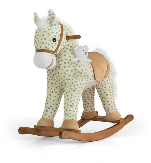 Milly Mally Koń Konik na biegunach Pony Gray Dot rusza pyskiem i ogonem wydaje realistyczne odgłosy Miś w zestawie 18 m+ Milly Mally Koń Konik na biegunach Pony Gray Dot rusza pyskiem i ogonem wydaje realistyczne odgłosy Miś w zestawie 18 m+