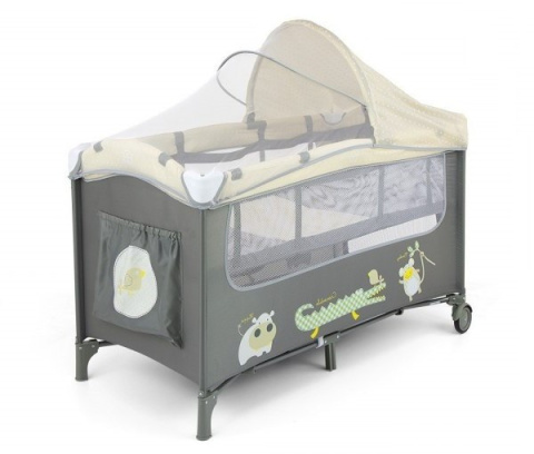 Milly Mally Łóżeczko Mirage Deluxe Beige Milly Mally Łóżeczko Mirage Deluxe Beige