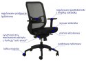Fotel obrotowy GN-310 SZARY - krzesło biurowe do biurka - TILT