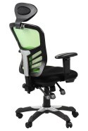 Fotel obrotowy HG-0001H ZIELONY - krzesło biurowe do biurka - TILT, ZAGŁÓWEK Fotel obrotowy HG-0001H ZIELONY - krzesło biurowe do biurka - TILT, ZAGŁÓWEK