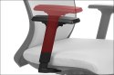 Fotel obrotowy HG-0004F BRĄZ - krzesło biurowe do biurka - TILT, ZAGŁÓWEK