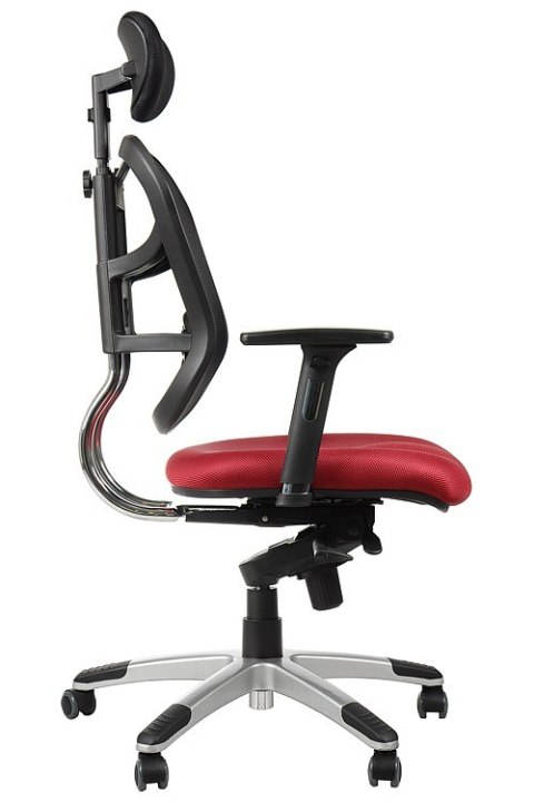 Fotel obrotowy HN-5018 BORDO - krzesło biurowe do biurka - TILT, ZAGŁÓWEK Fotel obrotowy HN-5018 BORDO - krzesło biurowe do biurka - TILT, ZAGŁÓWEK