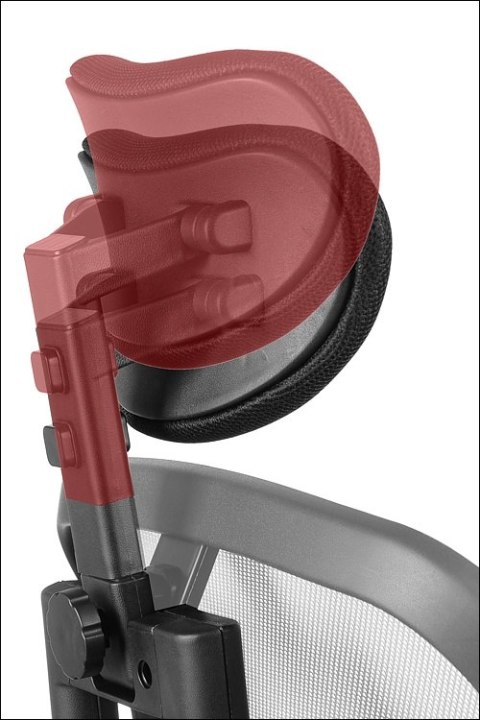 Fotel obrotowy HN-5018 BORDO - krzesło biurowe do biurka - TILT, ZAGŁÓWEK Fotel obrotowy HN-5018 BORDO - krzesło biurowe do biurka - TILT, ZAGŁÓWEK