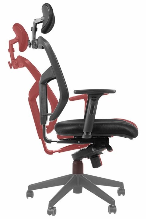 Fotel obrotowy HN-5038 CZARNY - krzesło biurowe do biurka - TILT, ZAGŁÓWEK Fotel obrotowy HN-5038 CZARNY - krzesło biurowe do biurka - TILT, ZAGŁÓWEK