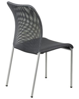 Krzesło konferencyjne HN-7502/A GRAFITOWE - stacjonarne biurowe z możliwością sztaplowania