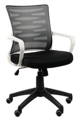 Fotel obrotowy KB-2022/SZ SZARY - krzesło biurowe do biurka - TILT