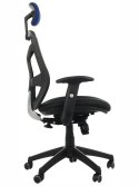 Fotel obrotowy KB-8905 NIEBIESKI - krzesło biurowe do biurka - TILT, ZAGŁÓWEK Fotel obrotowy KB-8905 NIEBIESKI - krzesło biurowe do biurka - TILT, ZAGŁÓWEK