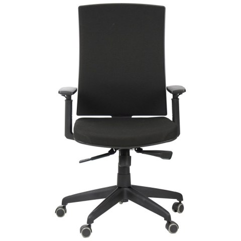 Fotel obrotowy KB-8922B CZARNY - krzesło biurowe do biurka - TILT Fotel obrotowy KB-8922B CZARNY - krzesło biurowe do biurka - TILT