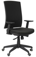 Fotel obrotowy KB-8922B CZARNY - krzesło biurowe do biurka - TILT Fotel obrotowy KB-8922B CZARNY - krzesło biurowe do biurka - TILT
