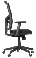 Fotel obrotowy KB-8922B CZARNY - krzesło biurowe do biurka - TILT Fotel obrotowy KB-8922B CZARNY - krzesło biurowe do biurka - TILT