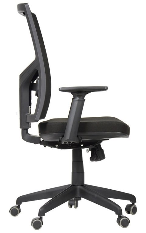 Fotel obrotowy KB-8922B CZARNY - krzesło biurowe do biurka - TILT Fotel obrotowy KB-8922B CZARNY - krzesło biurowe do biurka - TILT